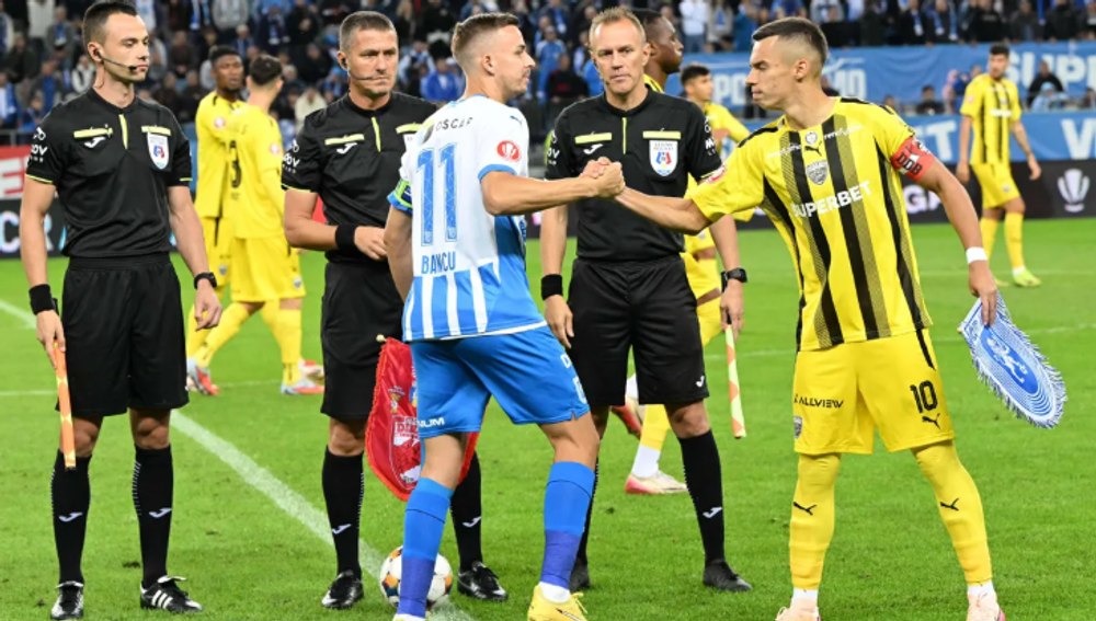 Craiova lui Rădoi stagnează în campionat. Oltenii au împărțit punctele cu Dinamo, după eliminarea lui Bancu 