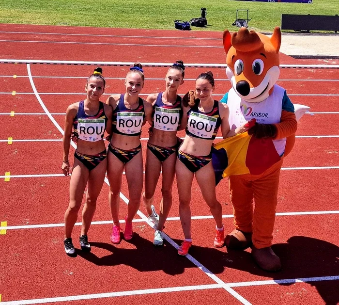 Ștefeta de fete, victorie superbă la atletism. Foto Facebook