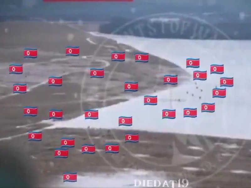 Noi imagini care arată modul în care soldații nord-coreeni luptă în Kursk. Zeci de militari înaintează în câmp deschis, loviți de obuze