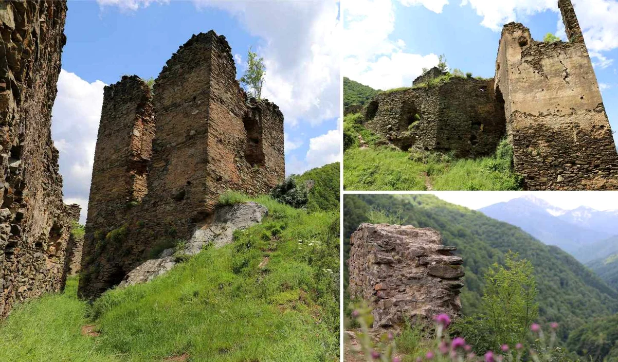 Cetatea medievală Colț, sursă de inspirație pentru romanul Castelul din Carpați / foto: Adevărul.ro