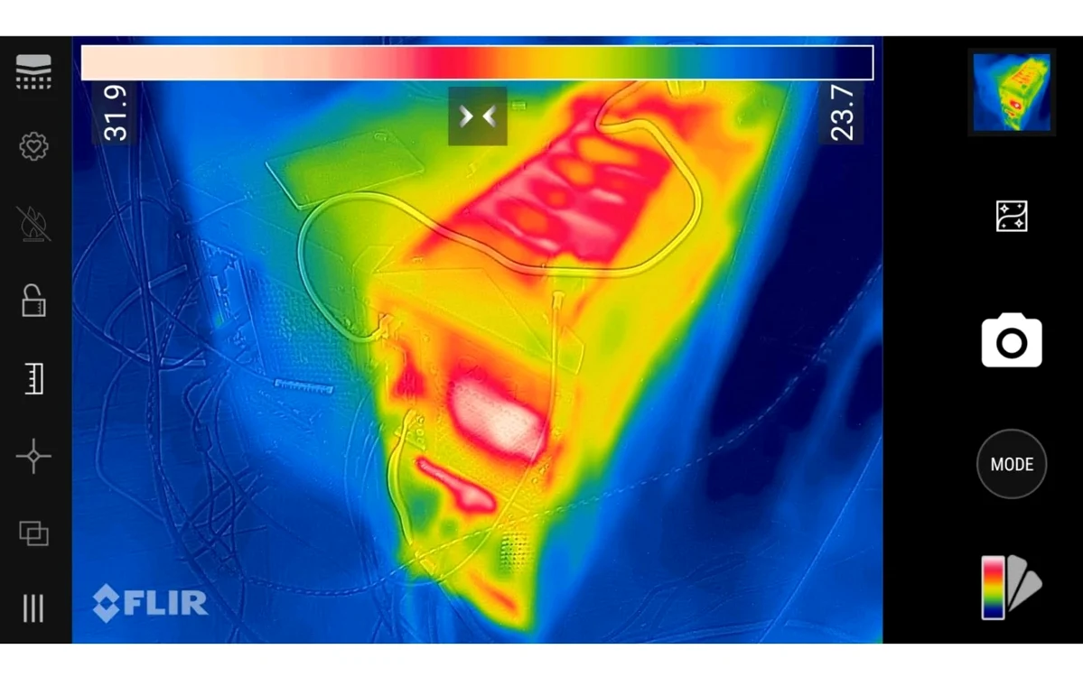 CAT S62 PRO camera termala FLIR
