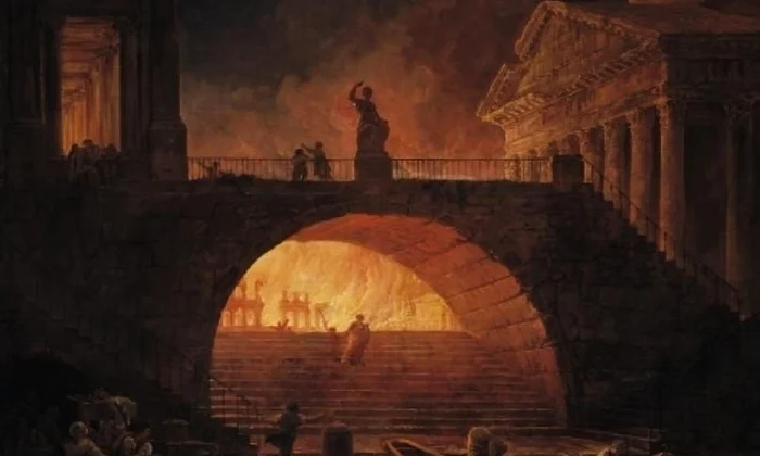 Cum a ars Roma în anul 192 jpeg