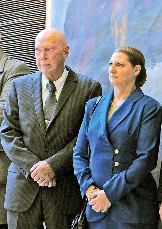Irina şi soţul ei, John Wesley Walker