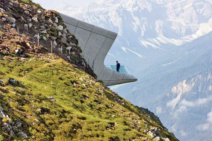 Messner Mountain Museum, conceput de Zaha Hadid Architects