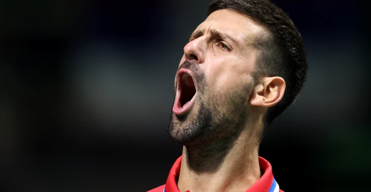 Novak Djokovic își strigă disperarea   FOTO EPA