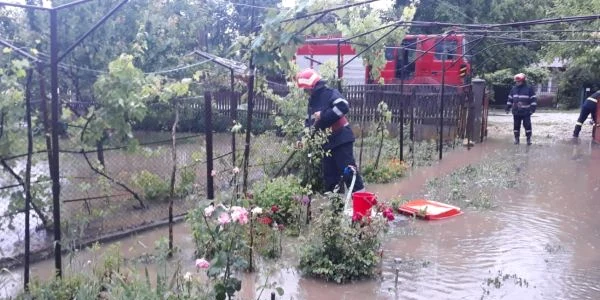 Inundaţii Teleorman FOTO ISU Teleorman