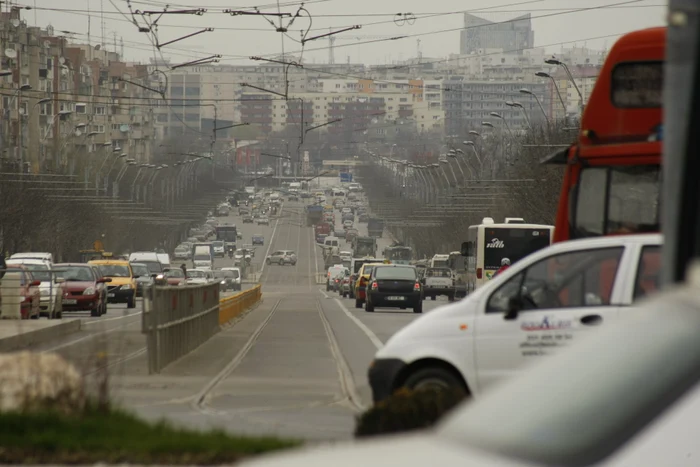 Accidentul s-a petrecut pe Calea Văcărești din Capitalăfoto: Click!