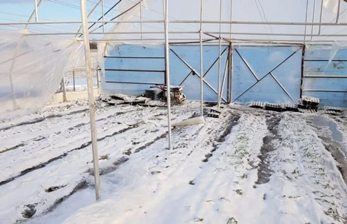 solarii distruse olt februarie 2019 - foto facebook florin ciobanu