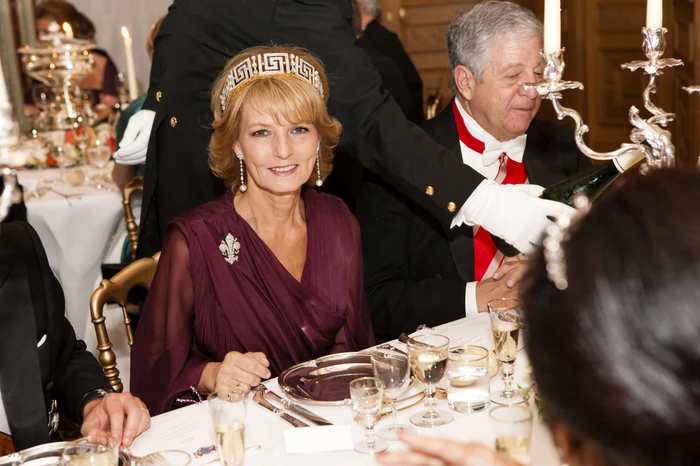 Principesa Margareta la nunta Marelui Duce Moștenitor al Luxemburgului Guillaume, în 2010