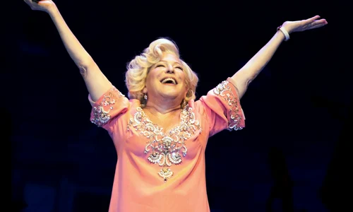 Bette Midler performing live on stage at 02 Arena jpeg