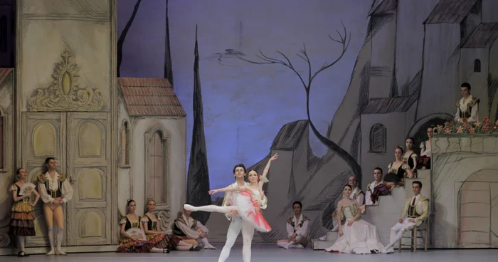 Imagine din spectacolul Don Quijote FOTO Opera Natională din Bucureşti