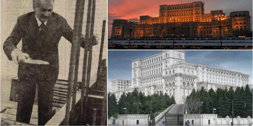 Ceaușescu și Casa poporului  Foto Scânteie , Wikipedia, Palatul Parlamentului jpg