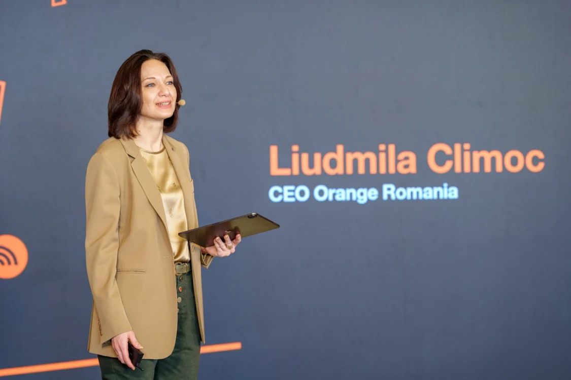 Liudmila Climoc, CEO Orange Romania