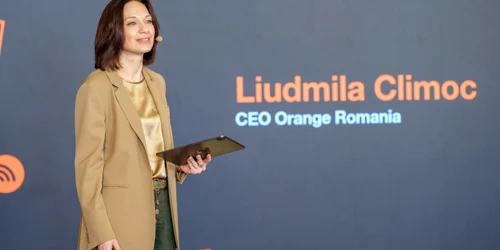 Liudmila Climoc CEO Orange Romania