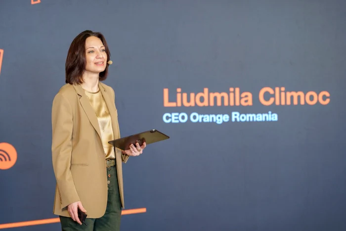 Liudmila Climoc, CEO Orange Romania
