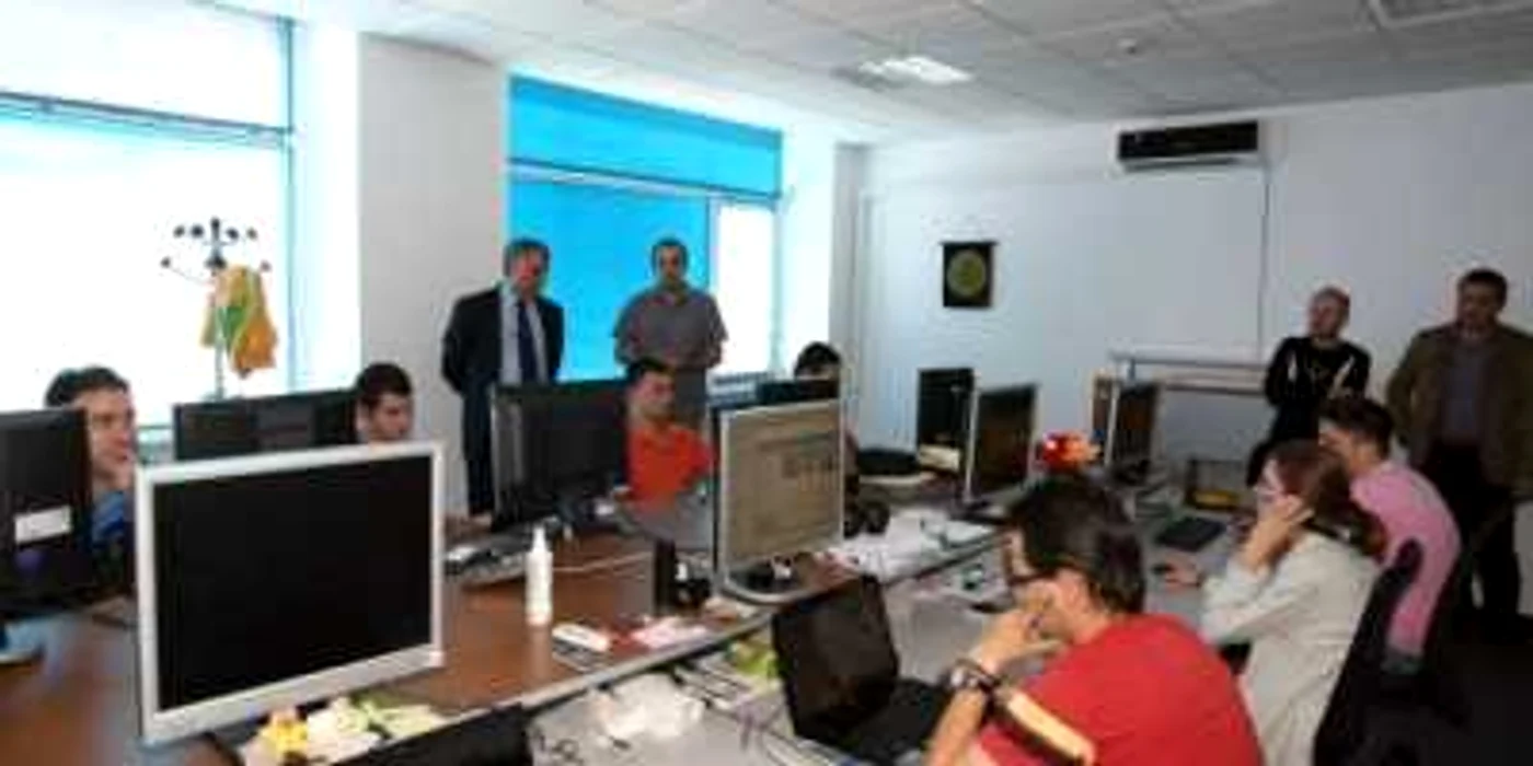 Laborator de informatică la Parcul de Soft din Galaţi Foto Bogdan Dimofte