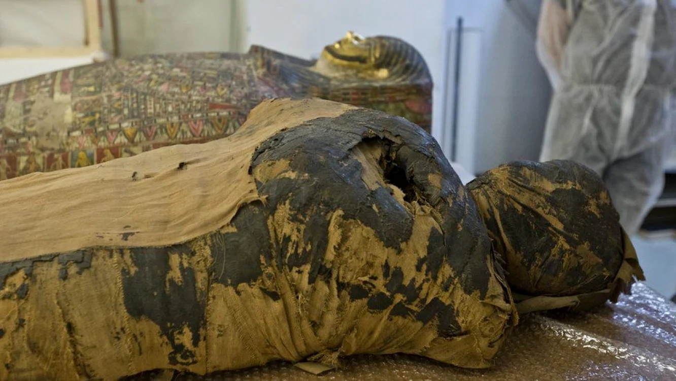 Mumia a fost botezată „Doamna Misterioasă” / FOTO Warsaw Mummy Project via BBC