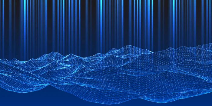 schema cartografiata a unui teren cu multiple forme de relief obtinuta prin tehnologie LiDAR jpg