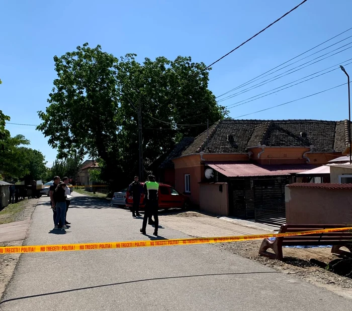 Victiam a fost găsită fără viață pe o stradă din Poiana Mare FOTO: IPJ Dolj