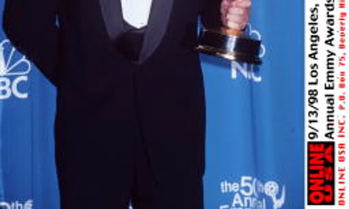 9/13/98 Los Angeles, CA Tom Hanks backstage at the 50th Annual Emmy Awards jpeg