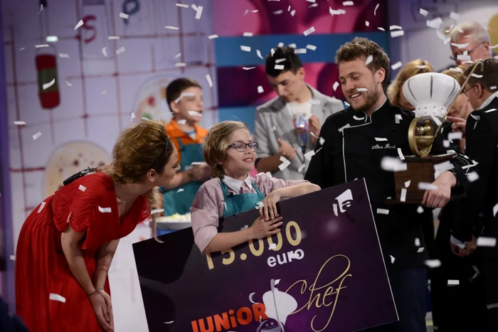 Florian Andrei Maria a câţtigat titlul de „Junior Chef“ FOTO Antena 1