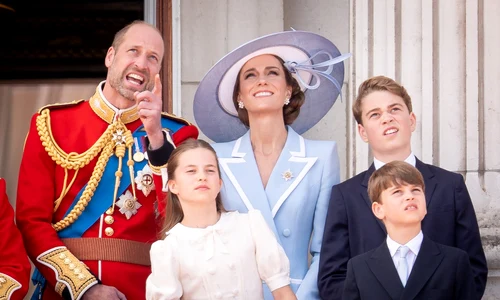 Kate Middleton William George Charlotte Louis la Trooping the Colour profimedia 1109901417 jpg