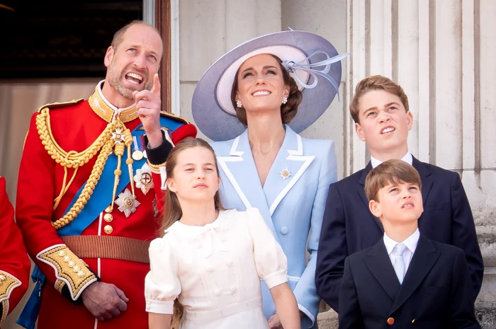 Kate Middleton William George Charlotte Louis la Trooping the Colour profimedia 1109901417 jpg