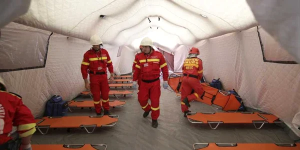 Exerciţiu de simulare în cazul unui cutremur de magnitutine 7