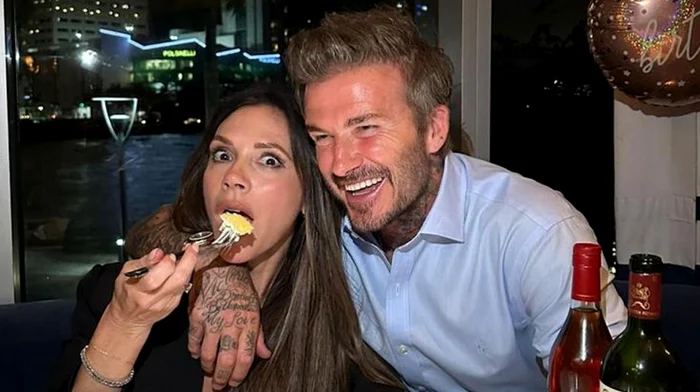 David și Victoria Beckham, relație de peste 20 de ani. Captură TV