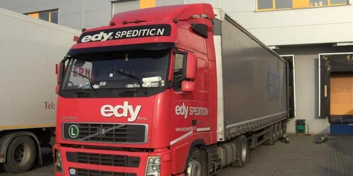 Camion al companiei edy Spedition 