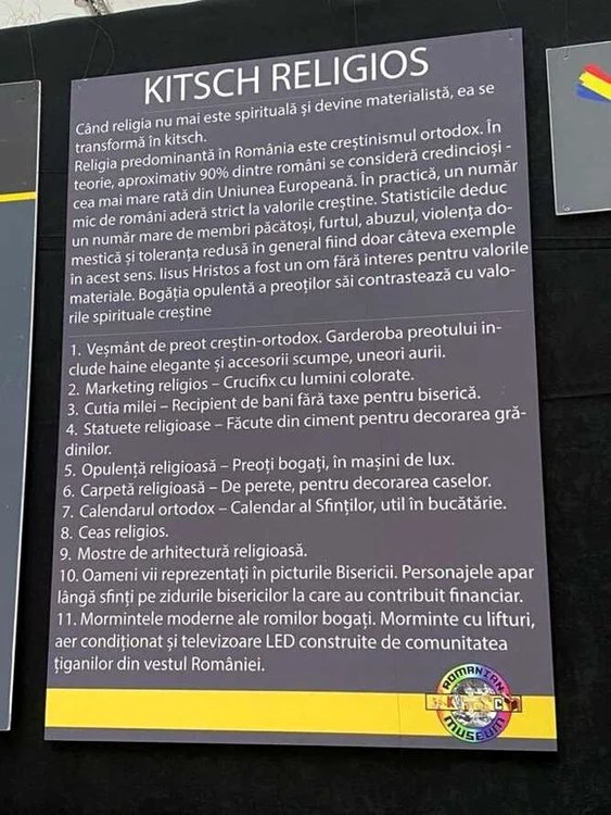 
    Descrierea expoziției religioase de la Muzeul Kitschuluifoto: basilica.ro  