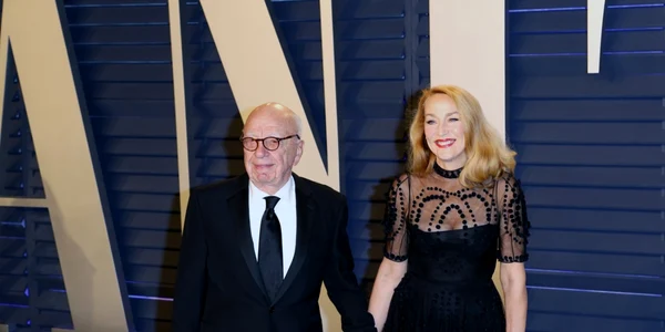 Rupert Murdoch si Jerry Hall FOTO EPA-EFE