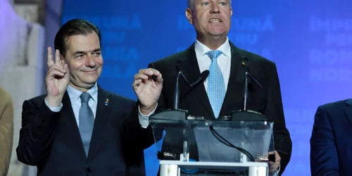 Klaus Iohannis si Ludovic Orban Inquam Photos / George Calin
