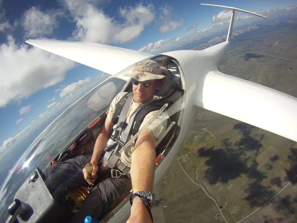 selfie avion