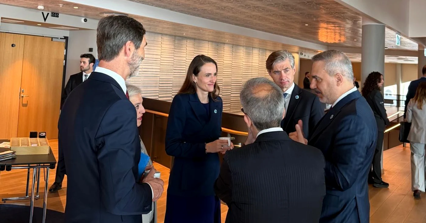 Oana Țoiu, la Reuniunea NATO de la Helsingborg. FOTO FB Oana Țoiu