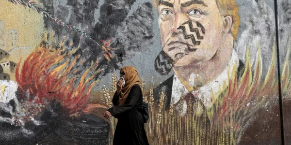 palestina gaza grafitti donald trump foto epa efe