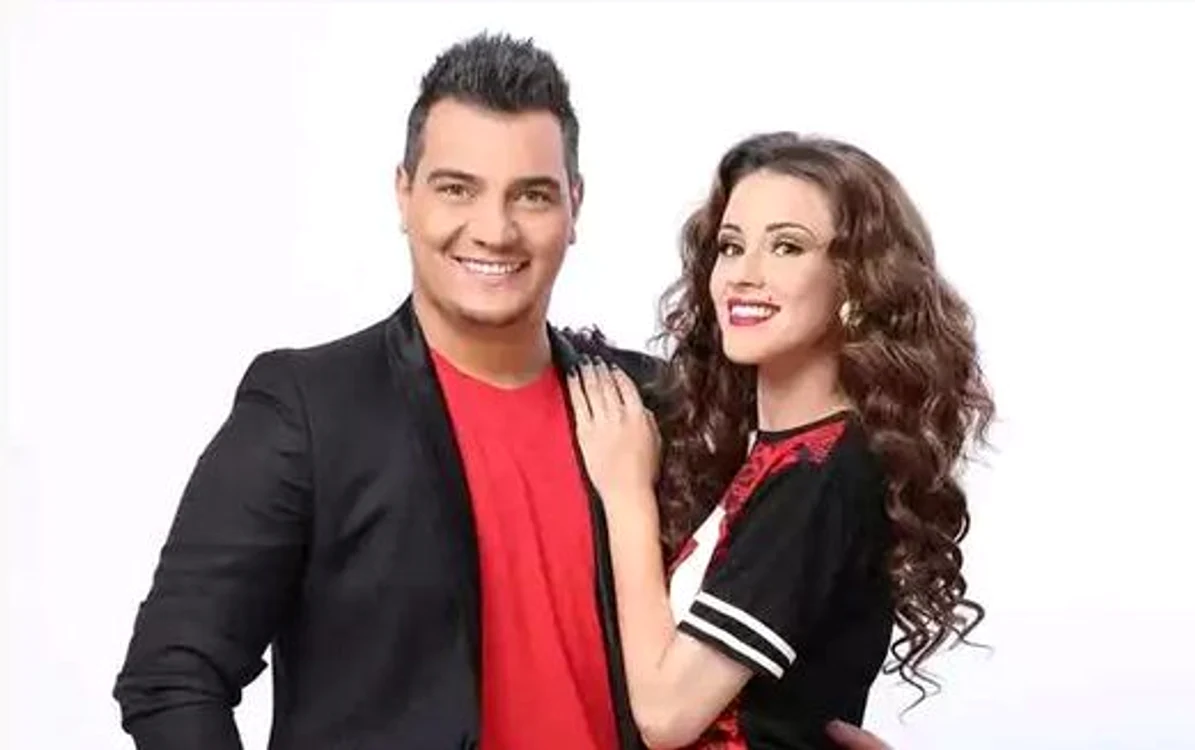 Bursucu & Ana–Maria Barnoschi sunt colegi la „Roata Norocului” / foto: Kanal D