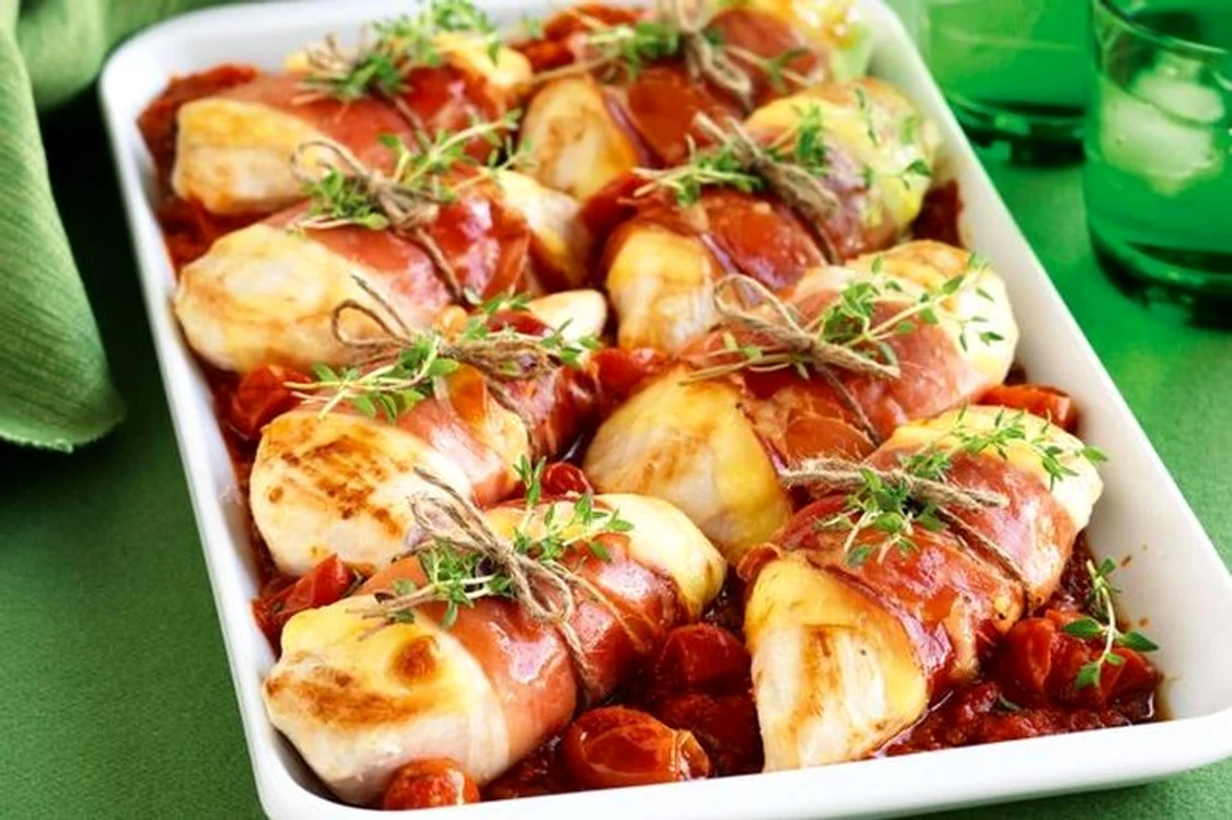 Piept de pui invelit in prosciutto jpeg