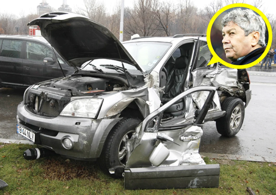 În 2012, Mircea Lucescu a provocat un accident rutier, după ce a intrat într-un tramvai și apoi într-o mașină