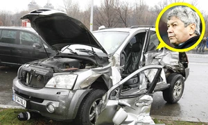 În 2012, Mircea Lucescu a provocat un accident rutier, după ce a intrat într un tramvai și apoi într o mașină jpeg