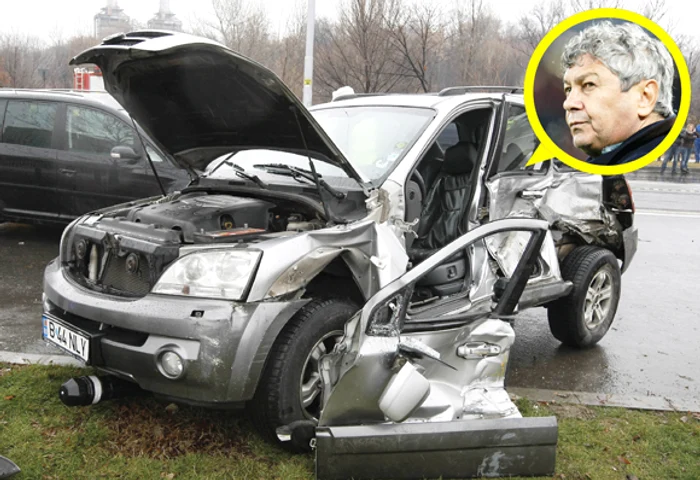 Automobilul care a fost implicat în accidetul din 2012 