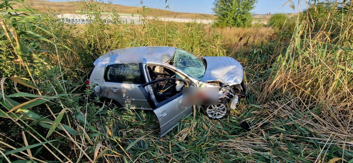 Mașina pe care o conducea șoferul ucigaș FOTO alba24.ro