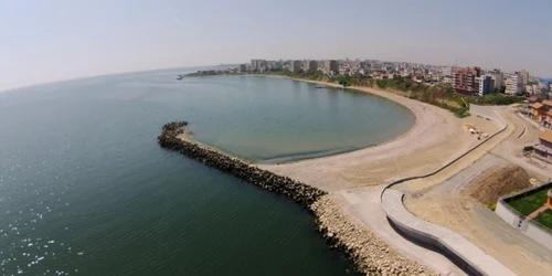 Litoralul Mării Negre are plaje noi - Constanţa Foto Apele Române