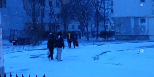 La Slobozia ninge neîntrerupt de 12 ore