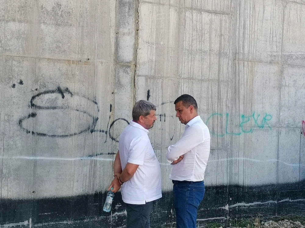 Grindeanu și Umbrărescu FOTO Ștefan Both
