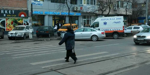 Victima a traversat strada neregulamentar