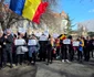 Protest în Oradea din cauza taxelor mărite FOTO: Facebook/ AUR Bihor