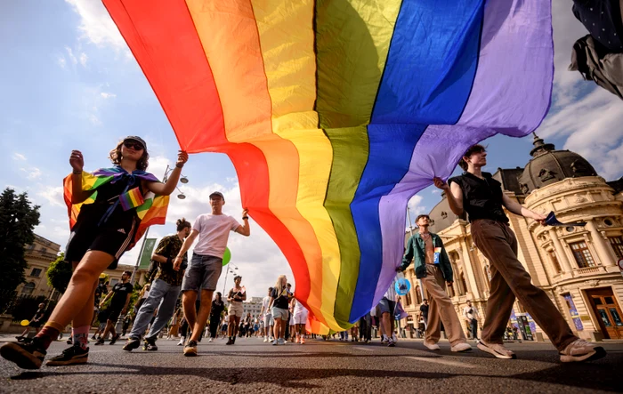 Anul acesta, Bucharest Pride a ajuns la cea de-a 20-a ediție. FOTO: Mediafax/Alexandru Dobre