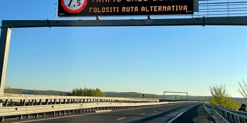 panouri care indica soferilor sa aleaga rute ocolitoare foto drdp timisoara