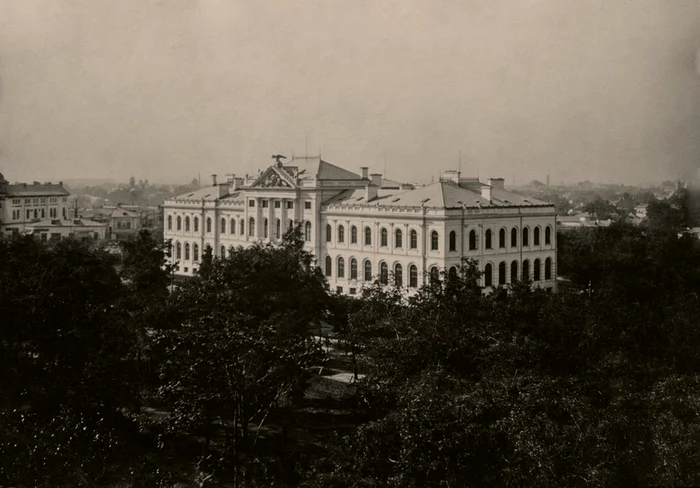 Muzeul de Istorie Naturală, vedere aeriană, cca. 1918
